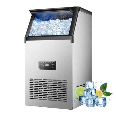 China Commercial or commercial ice maker 68kg household for bar cafe milk tea shop electric cube ice maker for sale