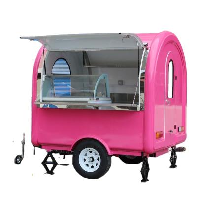 China Full vegetable processing factory mobile food trailer equipment food trucks for sale Tacos coffee cart restaurant BBQ food truck for sale