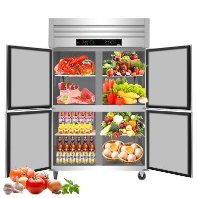 China Heavy Duty Single-temperature Commercial Solid Stainless Steel Reach-in Freezers Freezers and Display Fridges Freezers for sale