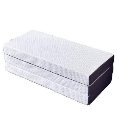 China Ideally Three Foldable Inofia Washable Cover For Traveling Memory Foam Camping Triple Mattress for sale