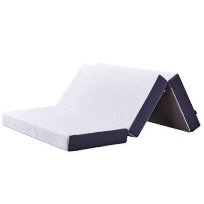 China Inofia Memory Foam Mattress Foldable Tri Folding Triple Topper Guest Mattress Topper for sale