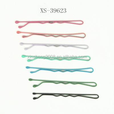 China Fashional BSCI and AVON Audit Multicolor Hair Pins Black Metal Color Bobby Pins for sale