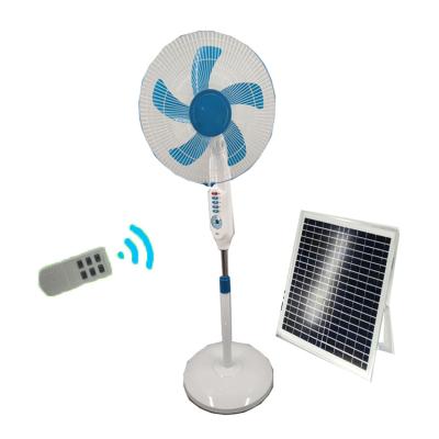 China Battery Indicator Timer And OEM Support Good Quality Solar Rechargeable Fans With Battery Indicator Emergency Led Light for sale