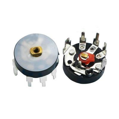 China RV12MM B103 10K standard radio volume adjustment potentiometer power amplifier switch for sale