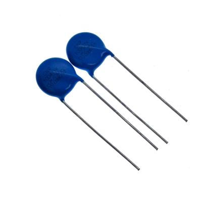 China New 10D471K Standard Plug-in Varistor 470V Blue 10K471 Integrated Electronic Components for sale