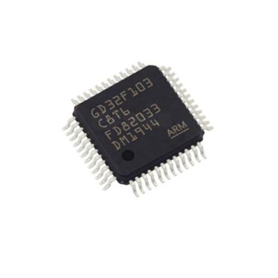 China GD32F103C8T6 RCT6 RET6 C8T6 CBT6 VCT6 VET6 GD32F105RCT6 RBT6 chip LQFP48 microcontroller standard 32 bit chip is brand new for sale