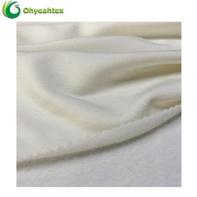 China Super Comfortable Anti-bacteria 4% Polyester Spandex Fleece Fabric Bamboo Wholesale Oh Yeah 72% 24% for sale