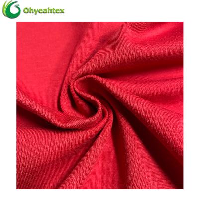 China Polyester Fabric Antistatic Stretch CVC 20 French Terry Fabric Soft 80 Cotton For Dress for sale