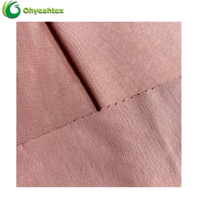 China Anti Pill Standard Oeko Tex 100 Knitted Stretch Spandex Cotton Fabric Roll For Garment for sale