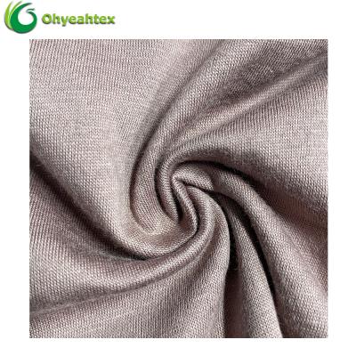 China OEKO-TEX 100 Standard Organic Textile 100% Cotton Fabric Shrink-Resistant For T-Shirt for sale