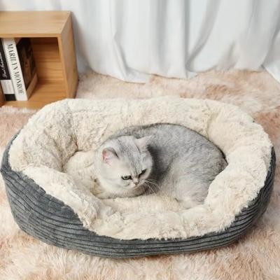 China Dog and Cat Bed with Ultra Washable Hair Thickened Blanket Mat Pad Fleece Home Pet Sleep for sale