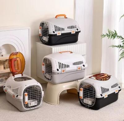 China Car Travel Accessories Approved Pet Transport Cages for Small/Medium Puppies and Cats for sale