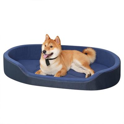 China Large Dog Bed Made of Oxford Cloth Waterproof and Anti-urine with Easy Washable Inner Pad for sale