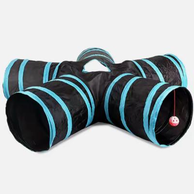 China Safe and Durable 3 Way 4 Way 5 Way Cat Tunnel Toy with Advantage of Soft Eco-friendly for sale