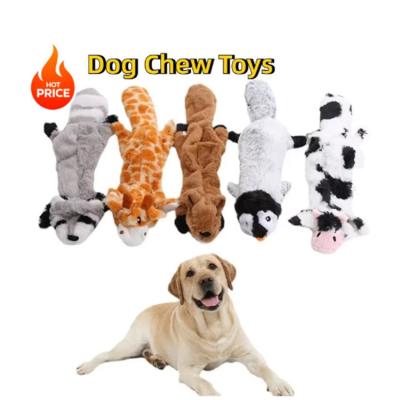 China Playing Dog Toys Pet Products Cartoon Cute No Stuffing Animal Shell Durable Interactive for sale