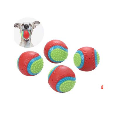 China Playing Dog Toys High Bounce Natural Rubber Indestructible Ball for Aggressive Chewers for sale