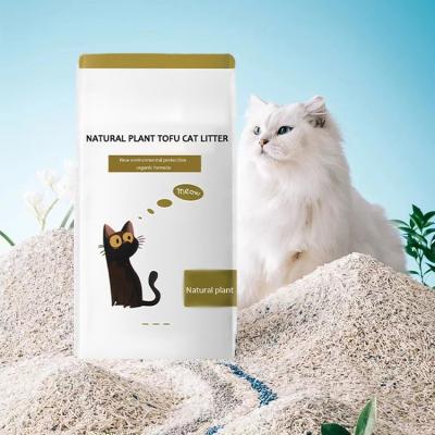 China Suitable for Cats and Small Animals Bulk Flushable Clumping Broken Tofu Litter Sand for sale