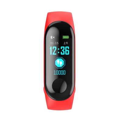 China Hot Sale Multifunction Waterproof Smart Watch Wristband M3c IP68 Multifunction Waterproof Wristband Smart Watch Sports/Blood Pressure /Blood Pressure /sleep Monitoring Promotion Wristband for sale