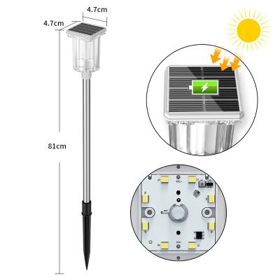 China Hot Sale 12000k LED Solar Light Rechargeable Solar Lights Outdoor Sensor Garden for sale