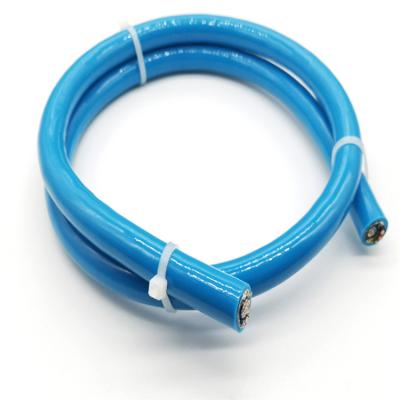 China Multi-core Kevlar Waterproof TPU Underwater Hybrid Power Cable with Networking for sale