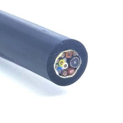 China CCTV Camera Pipeline Underground Robot RG59 75-5 Coaxial Hybrid Cable for sale