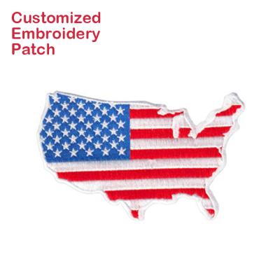 China China Custom Women Velvet Embroidery Patches Good Boys Iron On Patch for sale