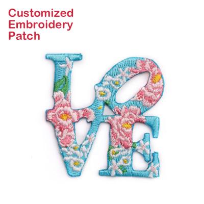 China China Customized Women Bow Embroidery Patches For Clothing Applique for sale