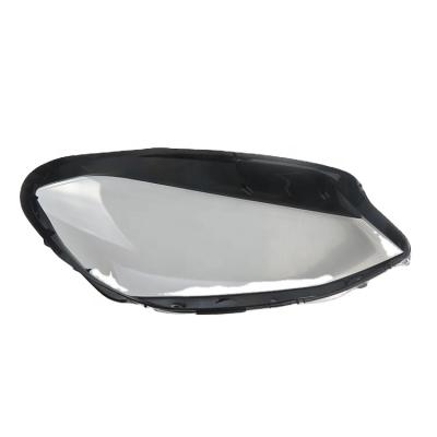 China Auto Parts AUTO LC CAR Black Frontier Headlight Clear Lens Cover For GolF7 14-17 Year for sale