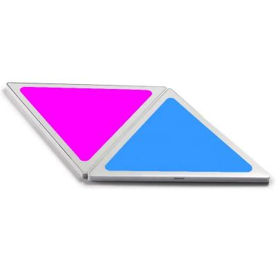 China Modern Music Sync Control APP Color Smart Triangle RGB LED Magic Light for Decoration and Party for sale