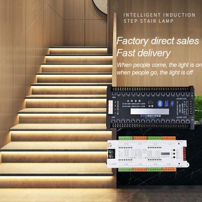 China Smart Stair Sensor Controller Gradually Lights Up Sensor LED Stair Light Controller 185*80*20mm for sale