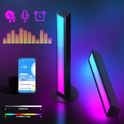 China Modern Hot Sales Atmosphere Lamps RGB Noise App Control Dambient Lighting Smart Music RGB Light Bar For TV Computer for sale