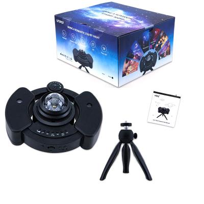 China Modern Star Twinkle Speaker Sky Laser Light Dynamics Music Galaxy Star Projector Led Remote Control Nebula Cloud Night Lights for sale