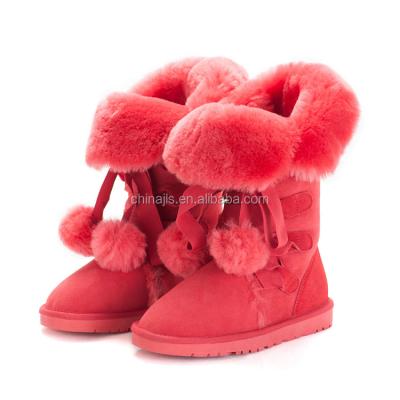 China Fashion Trend Supply High Quality Sheepskin Women's Snow Boots Fashion Snow Boots For Women for sale