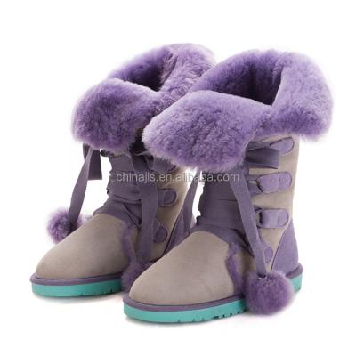 China 2021 Hot Selling Maniacs Anti-slippery In Nice New Fashion Sheepskin Stylish Hot Women Snow Boots Winter Boots for sale