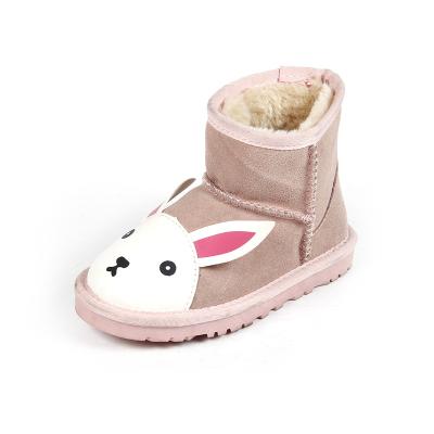 China Waterproof Latest 2021 New Arrival Cartoon Design Comfort Cool Warm Cheap Snow Boots Shoes For Kids Girls for sale