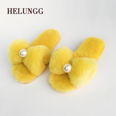 China 2022 Winter Wool Women's New Pattern Winter Anti-slippery Indoor Cute Slippers Fashion Wholesale High Quality New Slippers for sale