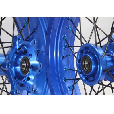 China Supermoto aluminum motorcycle wheels for EXC250 EXC450 for sale