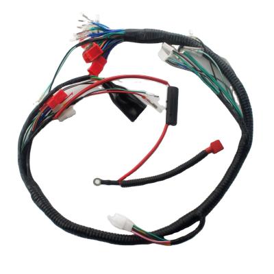 China Motorcycle Accessories Harness Wire ZJ-125cc CG-125 with 5 Gear Shift Whole Body Wiring for sale