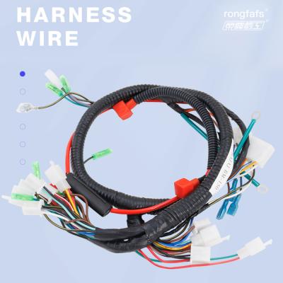 China Custom Motorcycle Automobile Assembly Electric Automotive Wiring Harness for BAJAJ BM-150 for sale