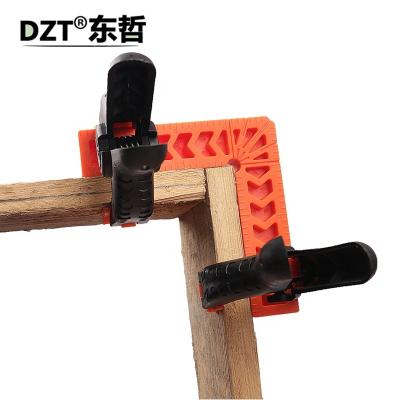 China Plastic Woodworker Woodworking Tools Frames Cabinet 90 Degree Right Angle Corner Clamps Measuring Ruler Setting Squares for sale