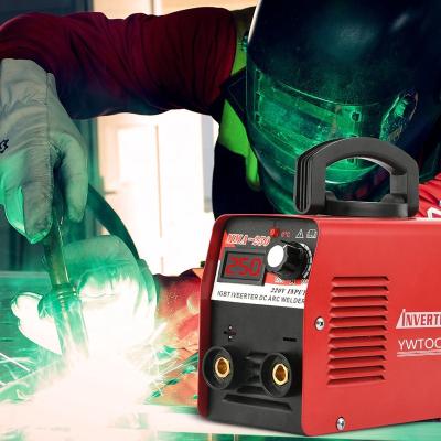 China MMA-250 Mini Electric Welder IGBT Power Tube Inverter DC Household Spot Welding Machine 7529 for sale