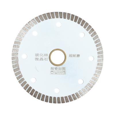 China Alloy Vitrified Brick Cutting Machine Blade Microcrystalline Stone Dry Cutting Special Diamond Saw Blade for sale