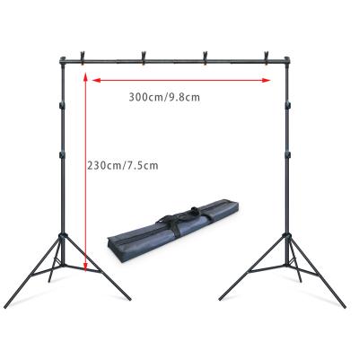 China Affordable Stable Backdrop Frame Amazon Backdrop Stand Wedding Trifold Backdrop Stand Wall Mount For Photography Backgrounds for sale