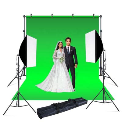 China Steel Photography Clothing Backdrop Stand Triple Backdrop Photography Backdrop Stand and Background Photography Backdrop Stand for sale