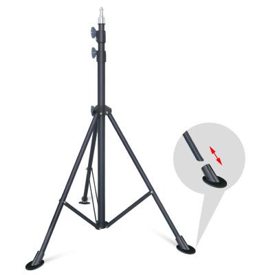 China 7ft PORTABLE Led Professional Camera Tripod Teleprompter Studio Lighting Floor Lamps Fluorescent Humidifier Grow Light Stand for sale