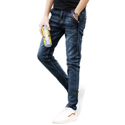 China Viable wholesale men's clothing loose straight blue work pants denim pants plus size men's jeans for sale