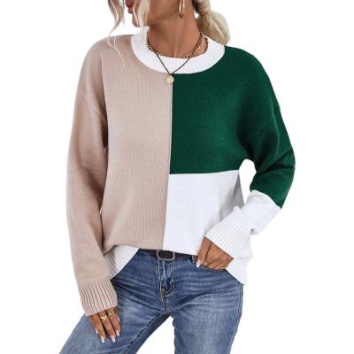 China 2022 Fashion Fall Winter Long Breathable Women Knitted Sweaters High Quality Multicolor Ladies Pullover Ladies Sweaters for sale