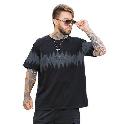 China China Supplier Wholesale Anti-Wrinkle Big And Tall T-Shirts Round Neck High Quality Men's Wear Men's Wear for sale