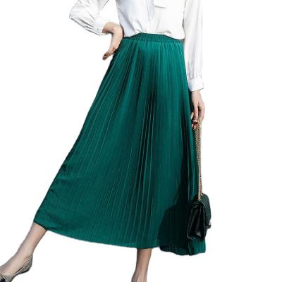 China Factory direct sales good price breathable women's long skirt fashion women's wear good quality chiffon skirt for sale