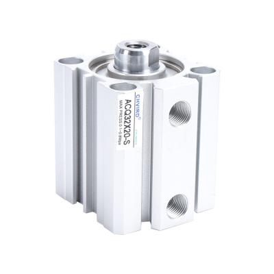 China Manufacturing Plant ACQ Series pneumatic cylinder aluminum alloy double acting compact air cylinder for sale